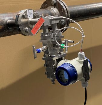 dp transmitter: massflow differential pressure