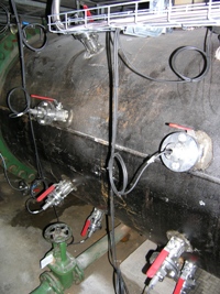 flow meter cooling water power plant
