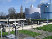 air flow meter sewage plant
