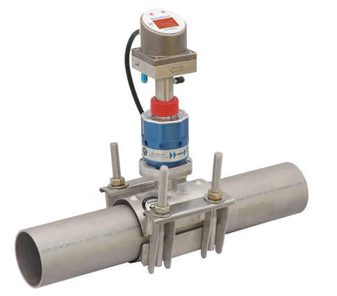 differential pressure gas flow meter: deltaflowC in use